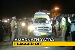 First Batch Of Pilgrims Leave For Amarnath From Jammu First Batch Of Pilgrims Leave For Amarnath From Jammu