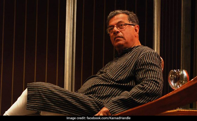 Girish Karnad, One Man, Many Crafts: The End Of An Era