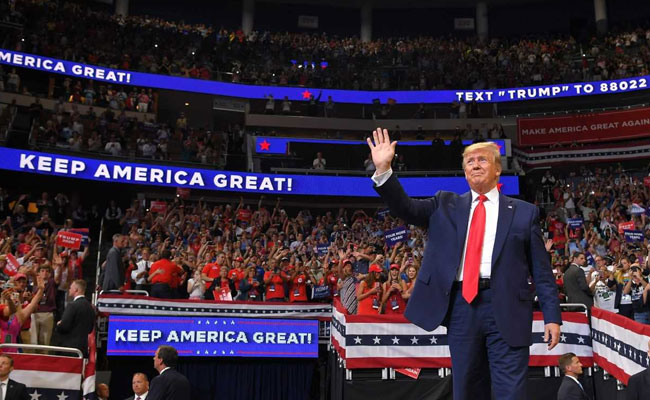 Trump Launches 2020 Re-Election Campaign, Calls US "Envy Of The World"