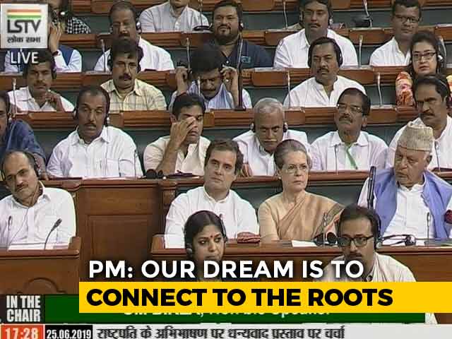 "Hope You Go Higher": PM Modi's Takedown Of Gandhis In Parliament