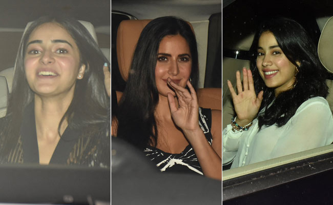 Katrina Kaif, Janhvi Kapoor, Ananya Panday, Tara Sutaria Made Karan Johar's House-Party A Night To Remember
