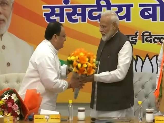 JP Nadda Appointed Working BJP President