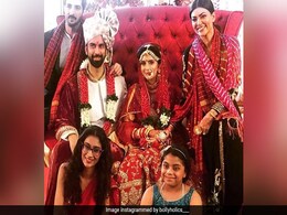 Pics From Charu Asopa And Rajeev Sen's Goa Wedding. <i>Baraat</i> Included Sushmita, Daughters And Rohman Shawl Pics From Charu Asopa And Rajeev Sen's Goa Wedding. <i>Baraat</i> Included Sushmita, Daughters And Rohman Shawl