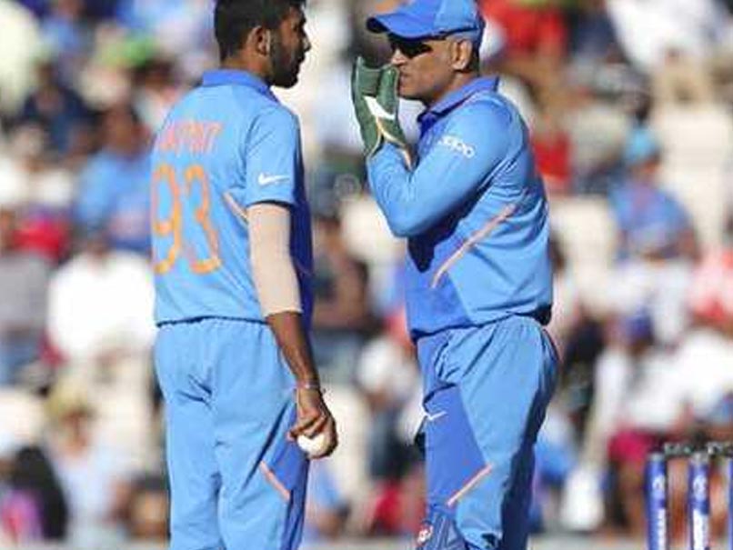 World Cup 2019, IND vs WI: Thats how Jasprit Bumrah defended to MS Dhoni World Cup 2019, IND vs WI: Thats how Jasprit Bumrah defended to MS Dhoni