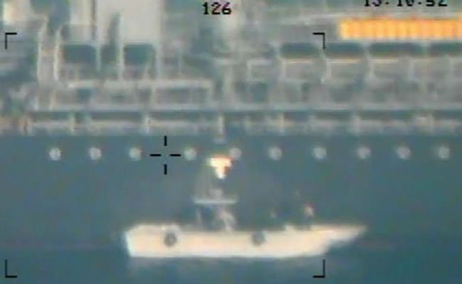 US Releases New Photos It Says Incriminate Iran In Tanker Attacks