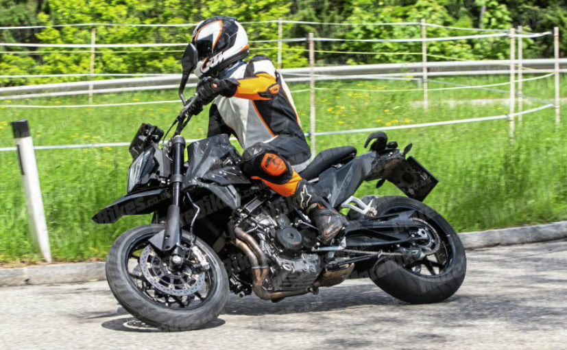KTM 790 SMC Spotted On Test