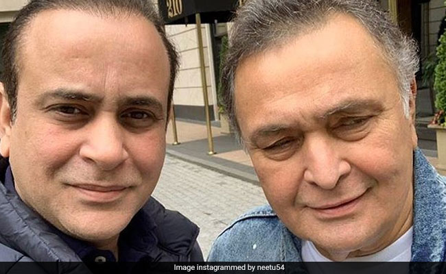 Rishi Kapoor S Pic With Nikhil Nanda Is Best Say Comments rishi kapoor s pic with nikhil nanda is