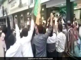 Celebratory Gunshots, Garlands Welcome BJP Legislator, Out On Bail Celebratory Gunshots, Garlands Welcome BJP Legislator, Out On Bail