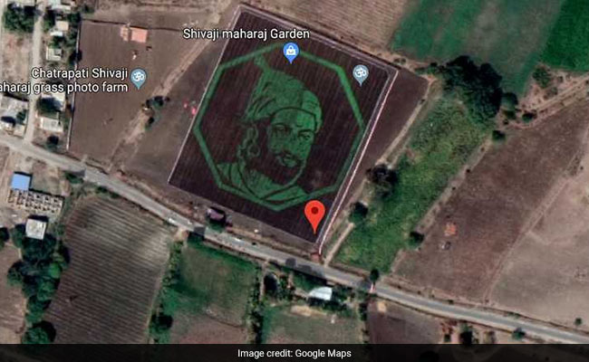 Tribute To Chhatrapati Shivaji, Visible On Google Maps, Is Viral