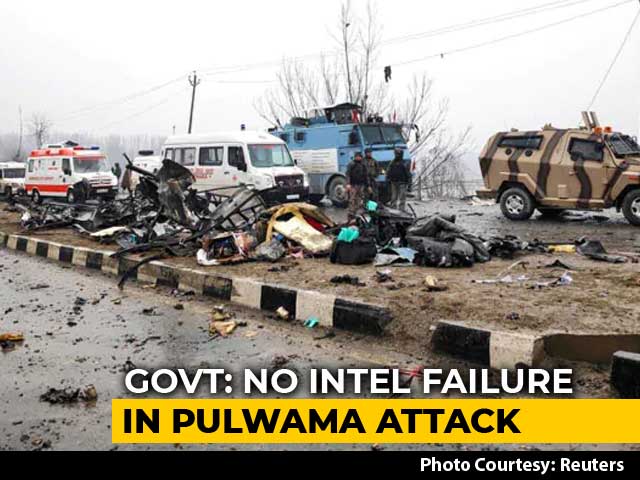 Pulwama Attack Not An Intelligence Failure, Government Tells Parliament