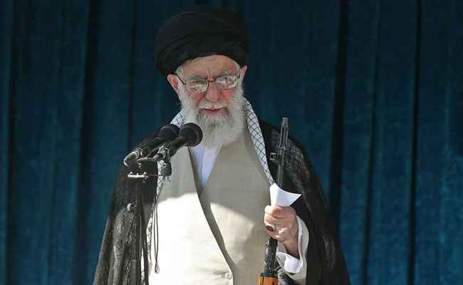 Ayatollah Khamenei Condemns US Mideast Plan As "Great Betrayal"