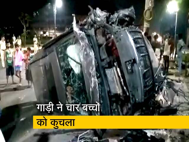 पटना में एसयूवी ने सड़क किनारे सो रहे चार बच्चों को कुचला, 3 की मौत