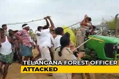 Telangana Officer Went To Plant Trees. She Was Thrashed By TRS Workers Telangana Officer Went To Plant Trees. She Was Thrashed By TRS Workers