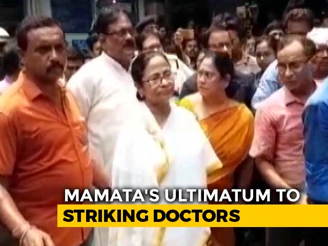"Get To Work Or...": Mamata Banerjee's Ultimatum To Striking Doctors