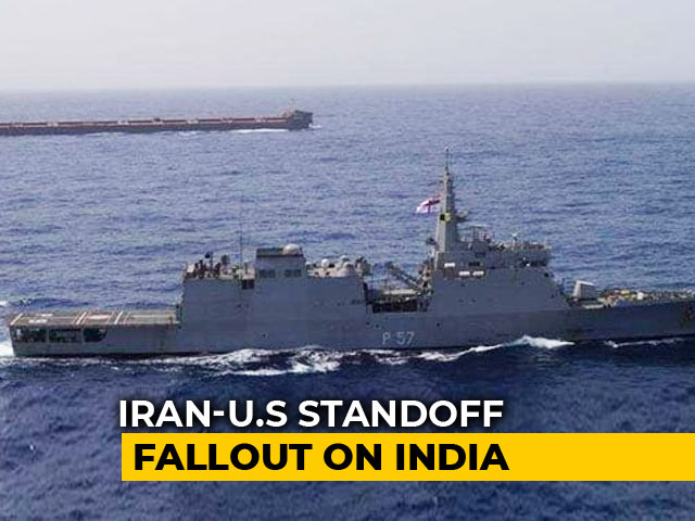 Navy Officers Board Indian Crude Oil Carriers Amid Persian Gulf Tension
