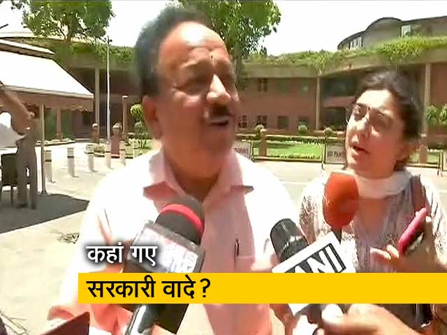 मुजफ्फरपुर में बच्चों की मौत मामले में किए गए सवालों से बचते नजर आए डॉ हर्षवर्धन