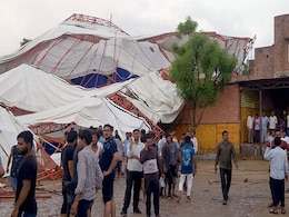 14 Dead, Dozens Injured As Tent Collapses At Religious Event In Rajasthan 14 Dead, Dozens Injured As Tent Collapses At Religious Event In Rajasthan