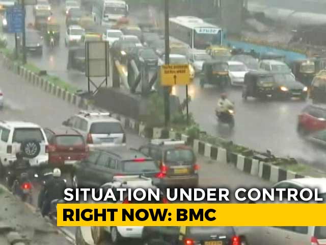 Heavy Rain In Mumbai, Jams Reported In Some Areas