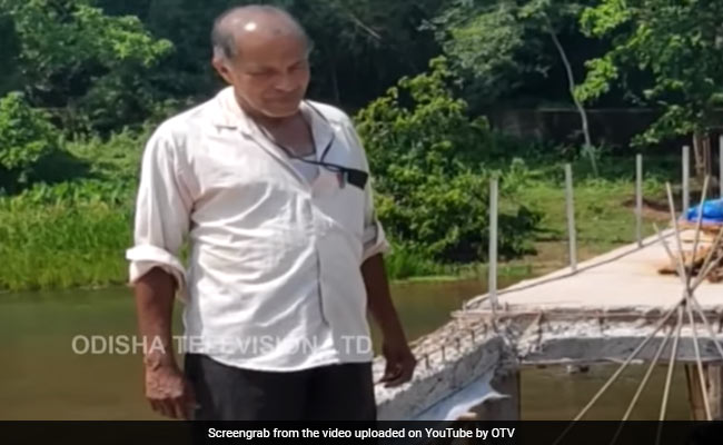 State Fails, Odisha Man Completes Bridge With Own Savings
