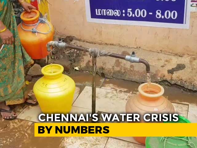 4 Water Taps Mostly Cater To 50,000 People At Anakaputhur Outside Chennai