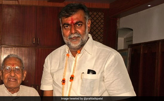 Prahlad Singh Patel Takes Charge As Tourism Minister, Promises To Change Bundelkhand