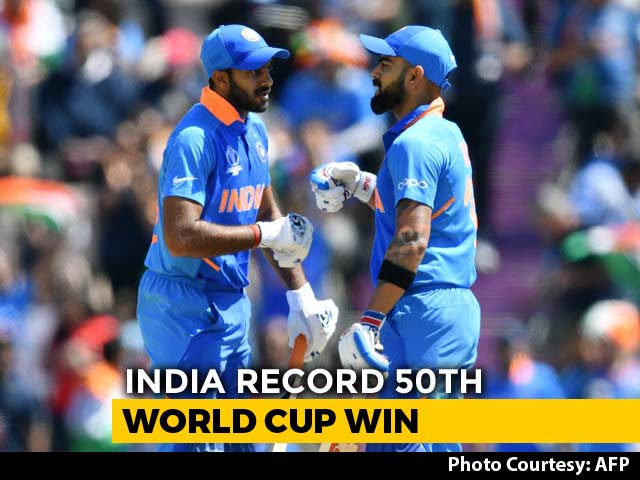 World Cup: Shami Hat-Trick Seals India's Nervy Win Over Afghanistan