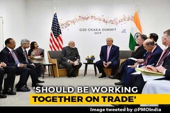 "You Did A Great Job": Trump To PM On Election Win As They Meet In Japan "You Did A Great Job": Trump To PM On Election Win As They Meet In Japan