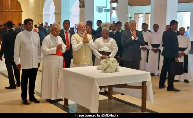 PM Modi Is The First World leader To Visit Sri Lanka After Easter Blasts