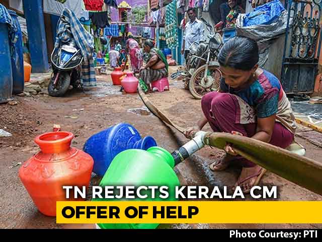 Kerala Offers Drinking Water To Parched Tamil Nadu, Says Turned Down