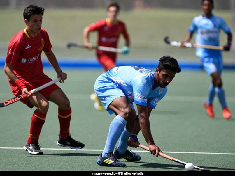 Hockey: Spain beat Indian team 3-1 Hockey: Spain beat Indian team 3-1