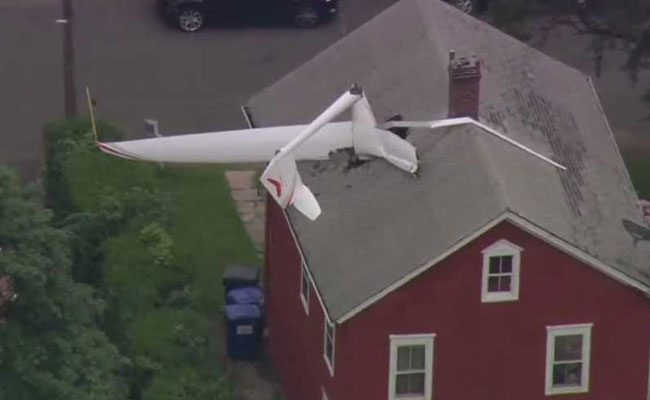"Sounded Like A Gunshot": Plane Crashes Into House, Residents Stunned