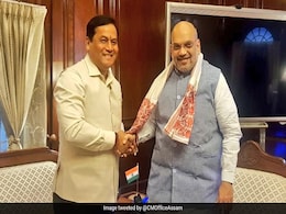 Sarbananda Sonowal Meets Amit Shah, Discusses Situation In Assam Sarbananda Sonowal Meets Amit Shah, Discusses Situation In Assam