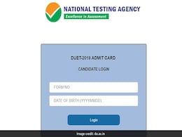 DU Admit Card 2019: दिल्ली यूनिवर्सिटी एंट्रेंस टेस्ट का एडमिट कार्ड जारी, ऐसे करें डाउनलोड DU Admit Card 2019: दिल्ली यूनिवर्सिटी एंट्रेंस टेस्ट का एडमिट कार्ड जारी, ऐसे करें डाउनलोड