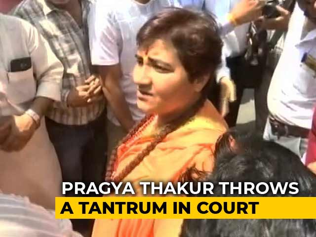 In Court, Pragya Thakur Shouts At Lawyer, Demands "Proper Chairs"