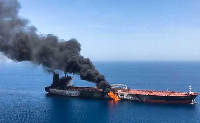 US Navy Says Mine Fragments Suggest Iran Behind Gulf Tanker Attack