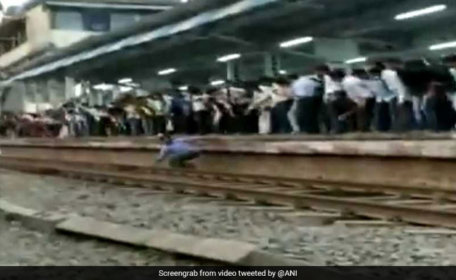 On Camera, Man Gets Stuck Between Platform And Train In Maharashtra