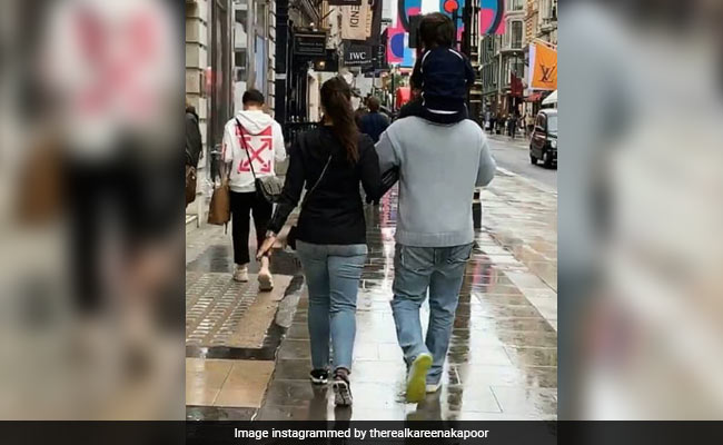 Spotted: Kareena Kapoor, Saif Ali Khan, Taimur Shopping In Favourite Destination, London