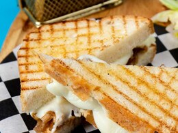 Try This Cheesy Egg-In-A-Hole Sandwich By Sanjeev Kapoor For A Great Start To Your Day