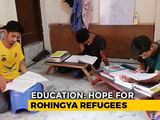 At Delhi's Slum, Rohingya Pin Hope On Education To Make Life Better
