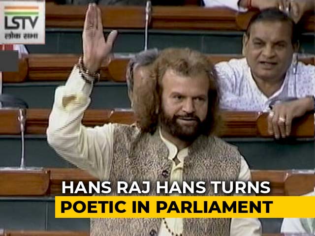 BJP Lawmaker Hans Raj Hans' Poetic Performance Wins Opposition Applause