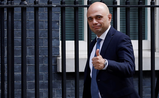 UK's Sajid Javid Sets Out Tax-Cutting Plan In Pitch To Be PM