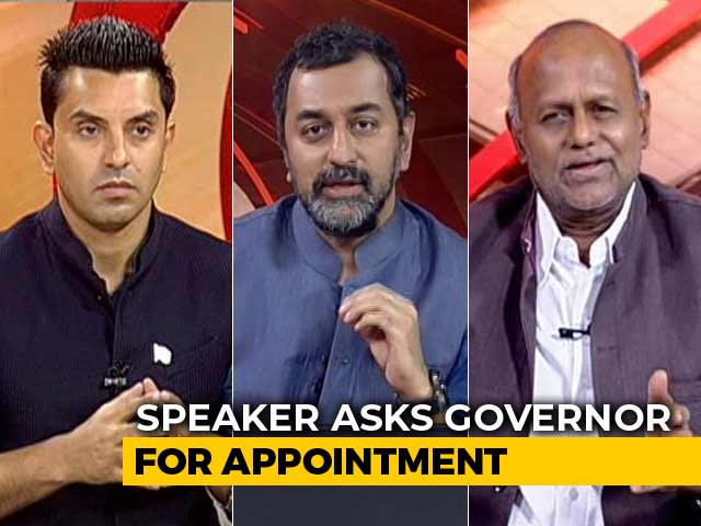 Karnataka Crisis Turns Speaker Vs Governor