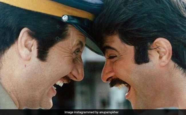 Anupam Kher Shares A Throwback Pic With Anil Kapoor: 'The Best Mirror Is An Old Friend'
