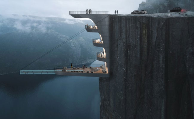 Scenic Or Scary? This Insane Hotel Will Hang Off A 1,981-Foot Cliff