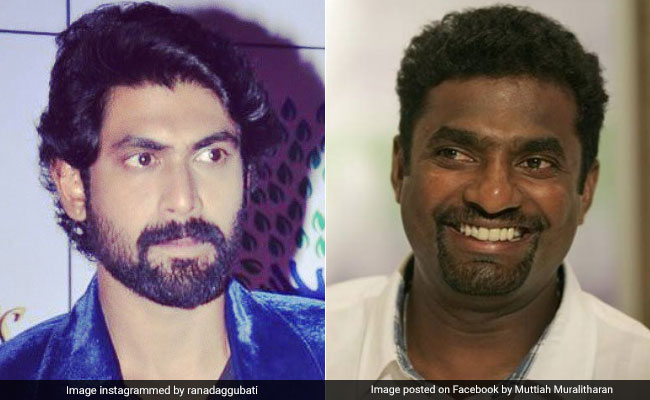 Rana Daggubati To Produce Biopic Of Cricket Legend Muttiah Muralitharan