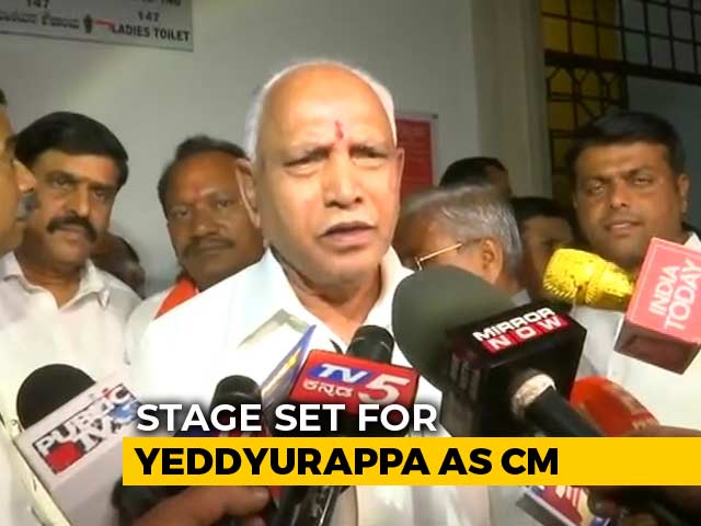 BS Yeddyurappa Set To Be Chief Minister For Fourth Time