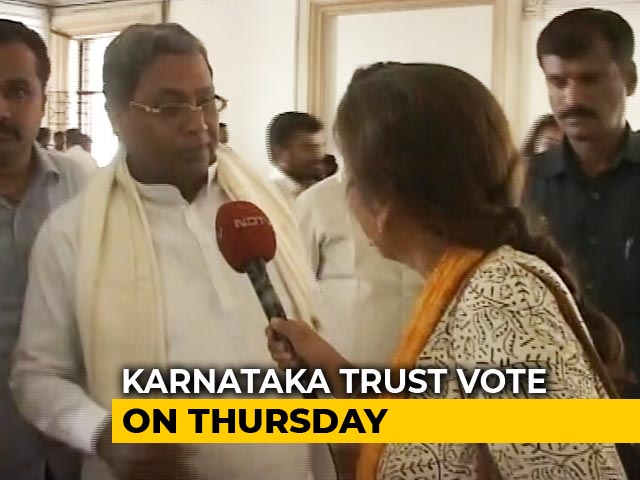 Karnataka Coalition, Hit By Resignations, Faces Floor Test on Thursday