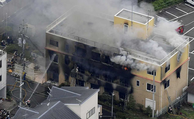 Smoke Spread So Fast At Japan Anime Studio That People Couldn't Escape