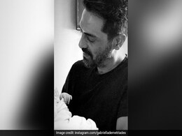 Arjun Rampal's First Pic With His Baby Boy Is Pure Love. Pic Courtesy Gabriella Demetriades Arjun Rampal's First Pic With His Baby Boy Is Pure Love. Pic Courtesy Gabriella Demetriades