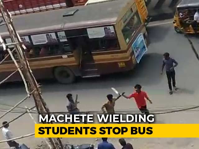 Machetes In Hand, 2 College Students Attack Rivals In Chennai Bus